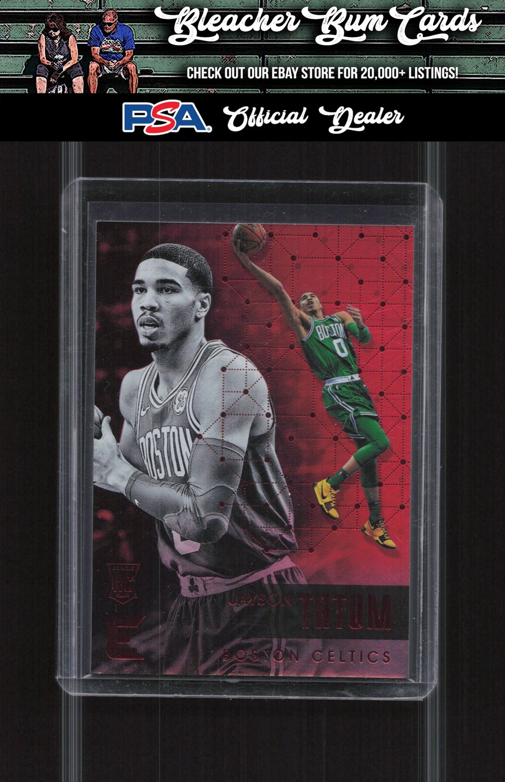 2017-18 Panini Essentials 129 Jayson Tatum Red Foil RC