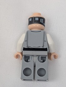 LEGO Lobot Minifigure Black Eyebrows, Star Wars 9678, SW0400