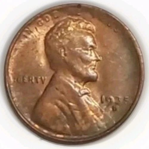 1935 D Lincoln Wheat 1¢ Cent Penny - Red- BU - Brilliant Unc - Free Post