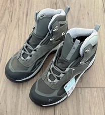 Women's Quechua Waterproof Walking Boots MH100 Khaki | Size UK 4, EUR 37