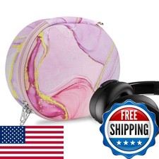 Geekria NOVA Headphones Case for Skullcandy Hesh Evo/ANC/3, Crusher ANC2 - Pink