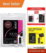 Hair Building Fibers 100g - Instant Thickening Powder for Thinning Hair, Auburn