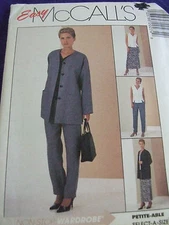 UNCUT MCCALLS# 2027 WOMENS SZ 12-14-16 WARDROBE    SEWING PATTERN 