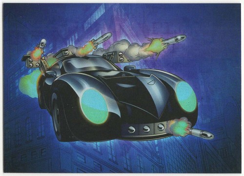 2013 DC Comics Batman: The Legend "THE BATMOBILE" Holofoil Insert Card #BM4