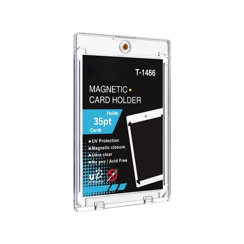 Magnetic Trading Sports Card Holders 35pt One-Touch Hard UV Protection Sleeves - Picture 12 of 12