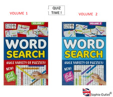 Word Search Puzzles Book Mind Maze Crossword Quiz Brain Challenge Games P384077