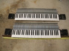 Baldwin Organ Keybeds ... Two Keyboard Stack 61 keys each 