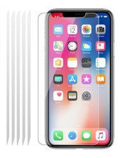  5 PACK CLEAR Screen Protector Cover LCD Guard Covers for Apple iPhone XS MAX