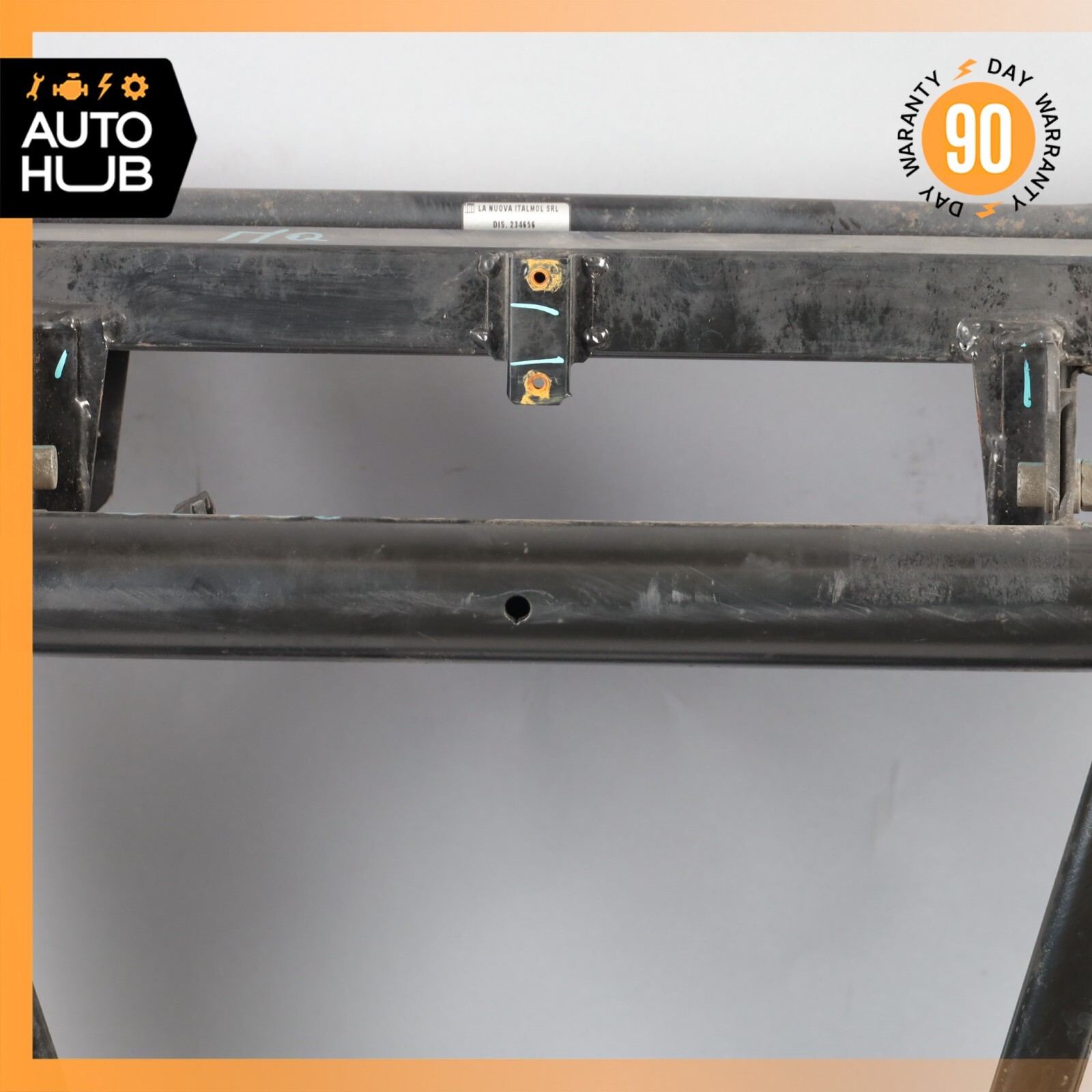 08-16 Maserati GranTurismo M145 Rear Subframe Crossmember Cross Member OEM