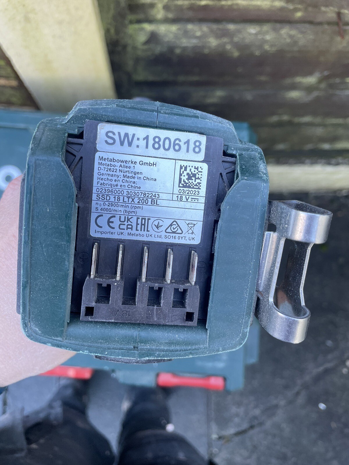 metabo impact driver 18v eBay