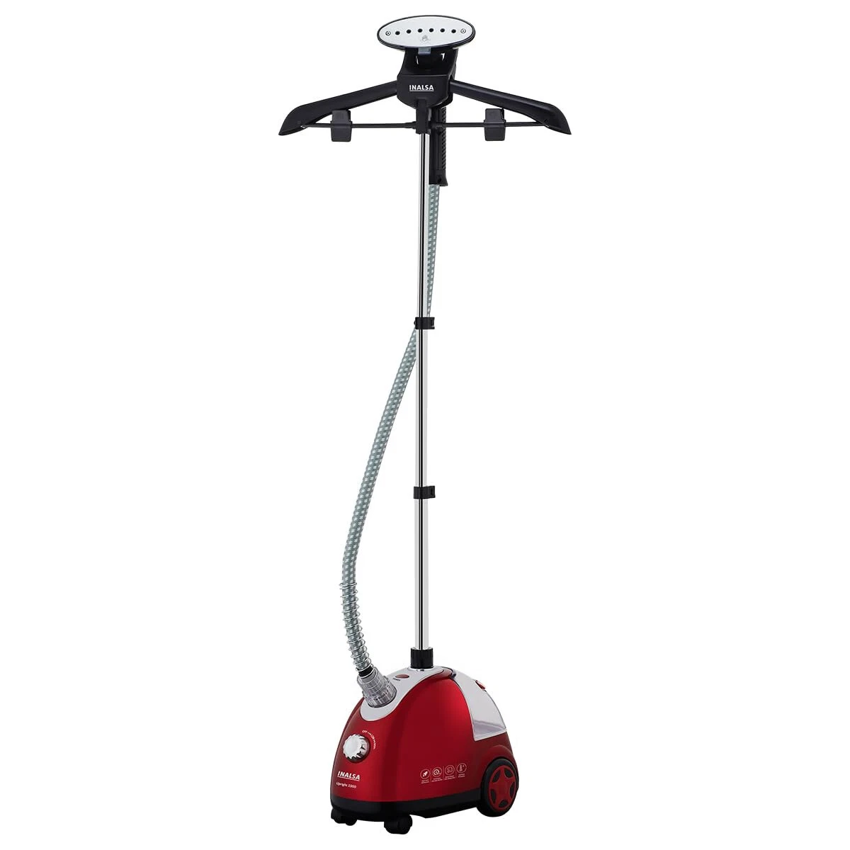 INALSA Standing Garment Steamer 1900 W Steam Iron for Clothes| clothes|Red|
Opens in a new window or