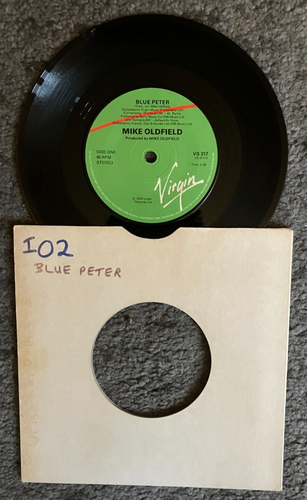 Mike Oldfield - Blue Peter 7" Vinyl Single - VS 317 - Excellent Condition
