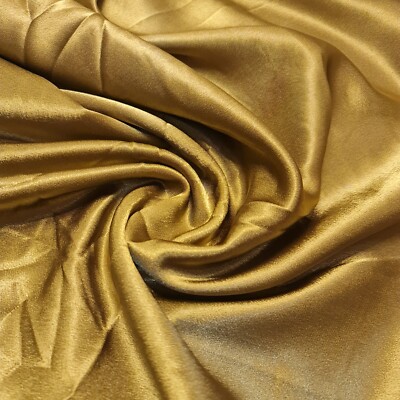 Uni Satin Krepp Rücken Satin Stoff Brautkleid Drapierung Handarbeit Material 58'' Meter