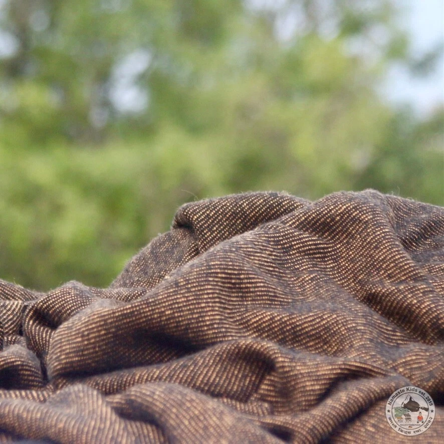 Cashmere Cover Aekamba, Hand Woven From Nepal, Bedspread, Blanket, Throw