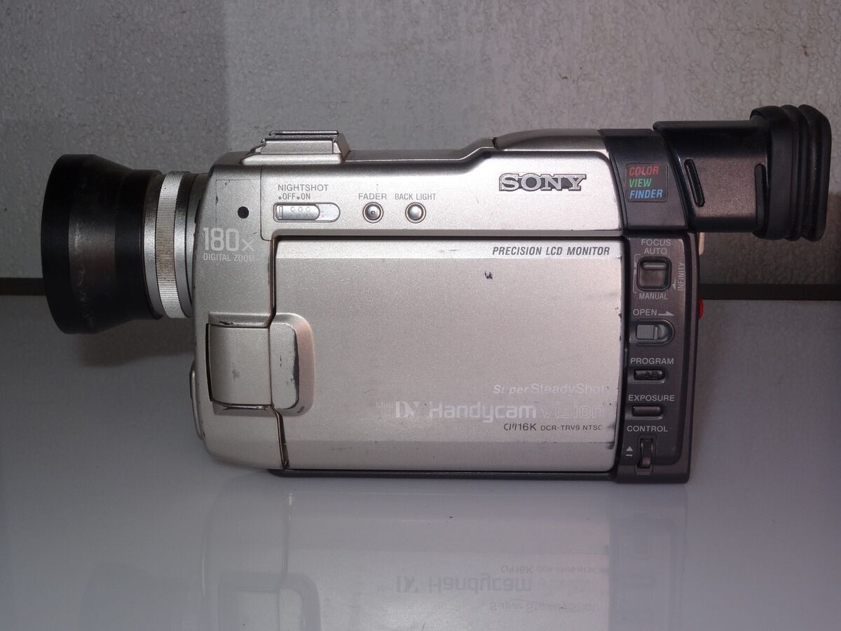 SONY DCR-TRV9 Mini DV Handycam Digital Video Camera | eBay SONY DCR-TRV9 Mini DV Handycam Digital Video Camera | eBay