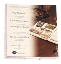 2 Packs Creative Memories 12X12 Page Protectors 32 Sheets Total Original 2004