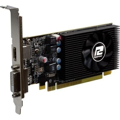 4GB PowerColor Radeon R7 240 HDMI DVI PCI-e 3.0 Single Slot Graphics Card - Image 4 of 4