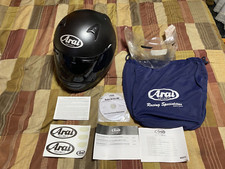 Arai RX-Q Matte Black Motorcycle Helmet Snell...