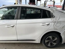Used Rear Left Door Assembly Rear Side fits: 2019 Hyundai Ioniq w/body side moul