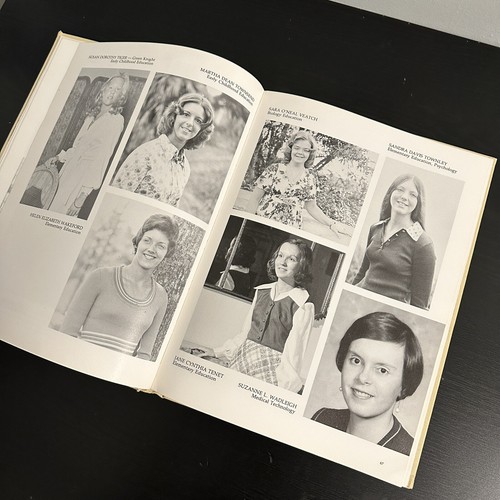 Vintage 1975 Wesleyan College Veterropt Yearbook Annual Macon Georgia Wolves - Picture 8 of 13