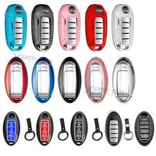 ABS/TPU Key Fob Cover Shell Case For Infiniti Q50 Q60 QX30 Nissan Altima Rogue