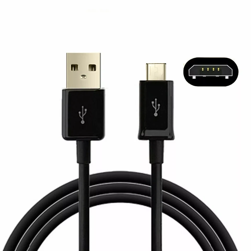 Micro-USB Data Sync Charger Cable Charging Lead For Kindle Fire HD Tablet - Image 2 of 4