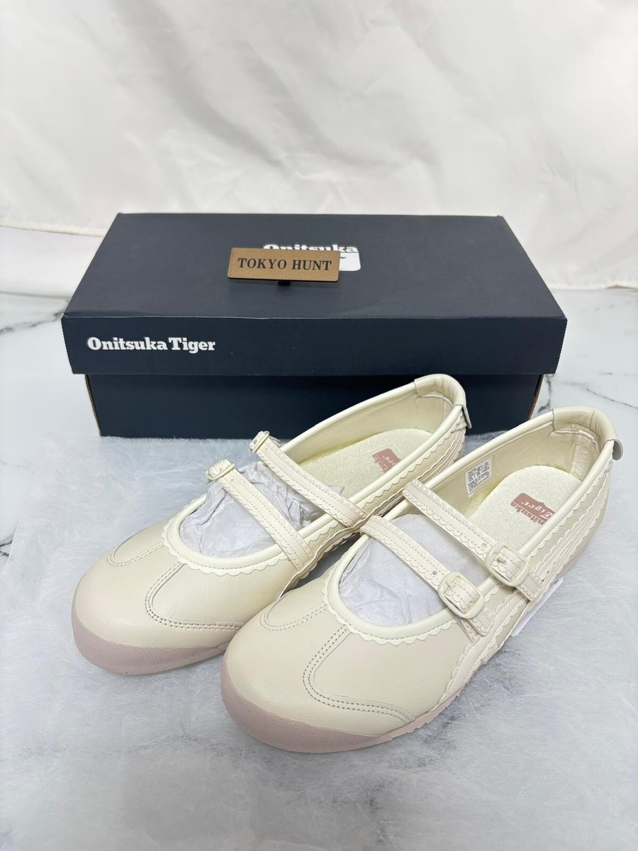 新品！OnitsukaTiger　メキシコ 66 アイボリー TGRS　箱付き Onitsuka Tiger MEXICO 66 TGRS IVORY/CREAM 1182A660 752 Women's
