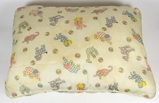 Vintage 1955 Baby Pillow  14x10  Elephants, Tigers, Girraffs, Camels, Lions
