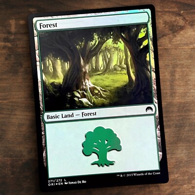 Forest 271 Foil Land Magic Origins Magic The Gathering MTG NM