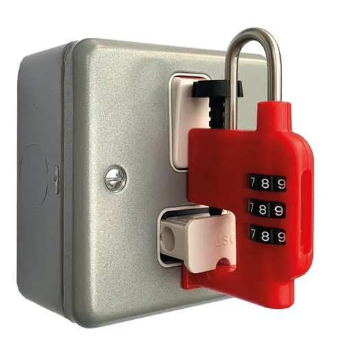 Kewtech FUSELOK Electrical Safety Lockout Padlock - Picture 2 of 3