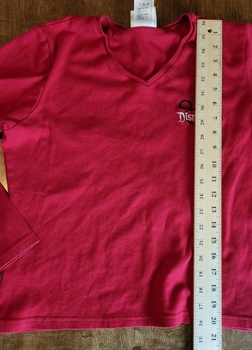 Camisa de manga larga roja L para mujer Disneyland Resort - Imagen 5 de 8