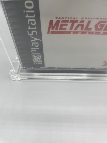 Metal Gear Solid Wata 9.6 A Sealed PS1 Konami 1998 NTSC-U/C GRADED PLAYSTATION - Picture 8 of 9