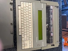 Brother WP-760D Portable Word Processor Electronic Typewriter Grammar Check