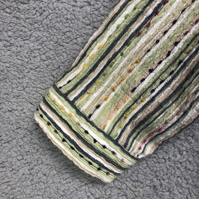 Breckenridge Blouse Womens Petite Medium Green Stretch Cotton Blend Ladies PM Foto 4 de 4