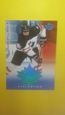 2021-22 Upper Deck Canada Juniors Blue Exclusives Chase Stillman #22 NJ Devils 
