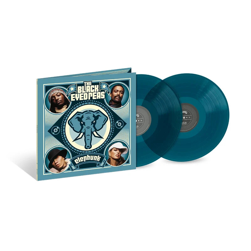 9枚 BLACK EYED PEAS FERGIE Hey Mama レコード THE BLACK EYED PEAS ELEPHUNK VINYL NEW! LIMITED BLUE LP! FERGIE
