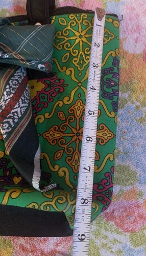 3 Hand Made Fabric Purses/bags. Red,Green, Fuchsia $20 Each - 第 8/21 張圖片