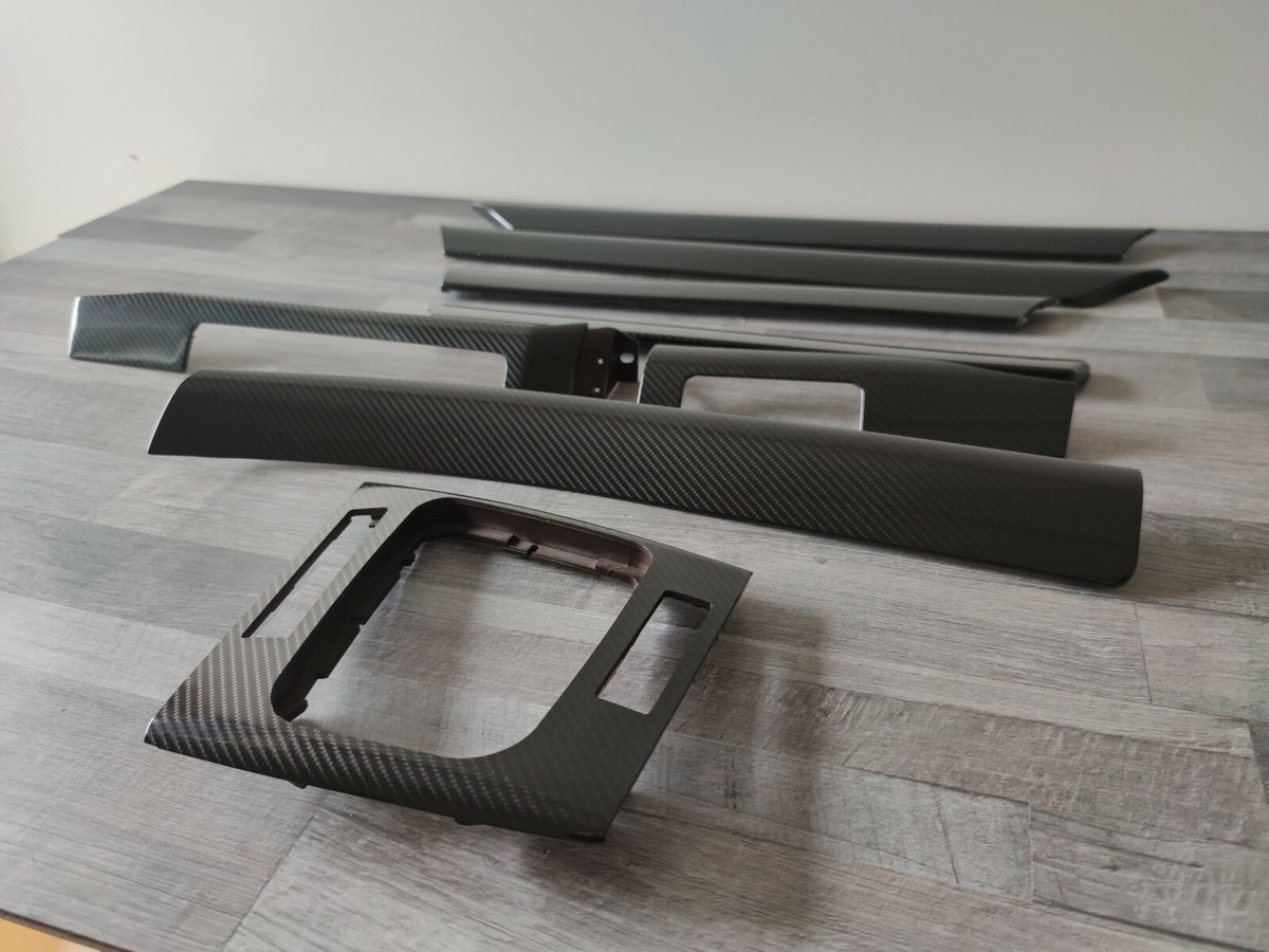 BMW E46 4D Carbon Fiber CF Interior Trim Set 328 323 325 330