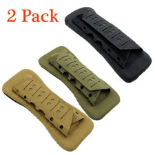 2 PCS Tactical Plate Carrier Vest Shoulder Pads Soft Shoulder Strap Cushion Pad