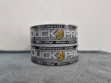  2 Duck Pro 1.88 in. x 60 yds. Silver All-Purpose Duct Tape