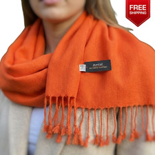 Women's Silky Pashmina Shawl Wrap Scarf Stole Large Wedding Bridesmaid Evening