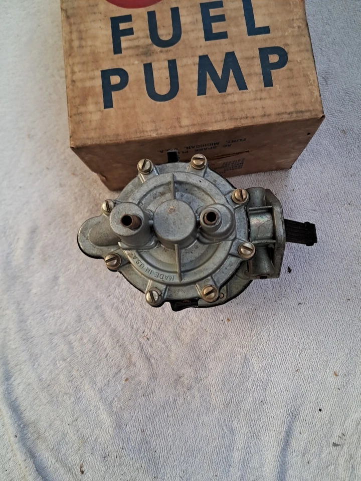 Nuevo de Lote Antiguo Chevy V8 1955 1956 1957 Bomba de Combustible Original Vintage Repuesto AC 4141 Foto 3 de 4
