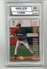 DEREK JETER GREENSBORO HORNETS 1994 CLASSIC BEST #83 HOF MGS 10 GEM MINT
