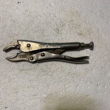 VINTAGE VISE GRIP LOCKING PLIERS PETERSEN PLIERS 7WR DEWITT MADE IN USA