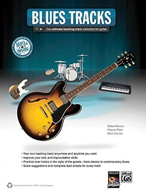 BLUES GUITAR TRACKS: THE ULTIMATE BACKING TRACK COLLECTION By Robert Brown NEW
