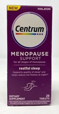 Centrum Menopause Support All Stages Restful Sleep Supplement 28 Tabs