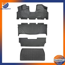 3 Row Tpe Floor Mats Cargo Liner For Honda Odyssey 2005-2008 2009 2010 Black 3 Row Tpe Floor Mats Cargo Liner For Honda Odyssey 2005-2008 2009 2010 Black