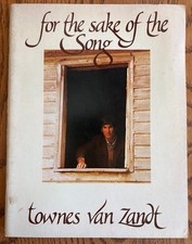 Townes Van Zandt 1977 Wings Press Book - For the Sake of the Song - RARE!