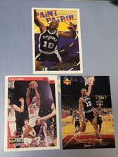 Dennis Rodman  3 Card Lot Topps Upper Deck 90's Chicago Bulls Nba