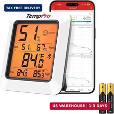TempPro TempAir Bluetooth Hygrometer Thermometer for Greenhouse Up to 260ft